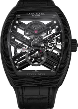 Часы Franck Muller Vanguard Skeleton V_45_S6_SQT-carbon